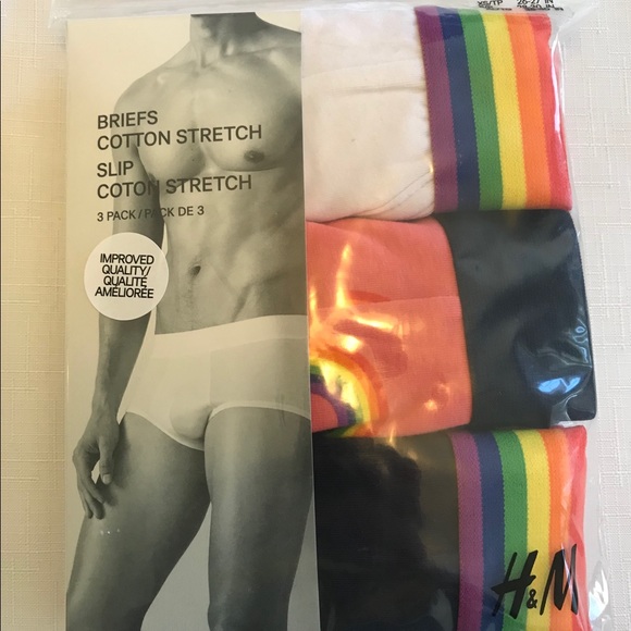 3-Pack Cotton Gay PRIDE Briefs S, M, L, XL NWT - Picture 2 of 8